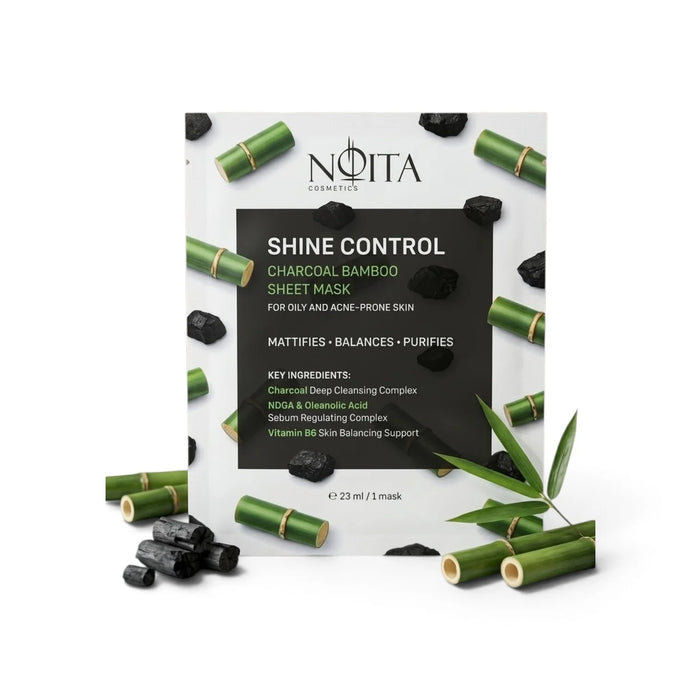 Бамбукова маска с въглен Shine Control – 23 мл